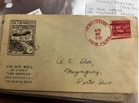 Stamp of Aerophilately » Zeppelins USA 1925-1936, nice group of 20 covers and cards mostly