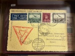 Stamp of Aerophilately » Zeppelins Belgium 1933-1939, nice group of 25 covers and cards