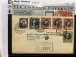 Stamp of Aerophilately » Zeppelins Latin America : 1932-1936, very unusual and highly