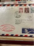 Stamp of Aerophilately 1910-1961, nice 126 cards and covers collection, miscellaneous