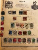 Stamp of Large Lots and Collections All World : 1840-1920, old time collection in three