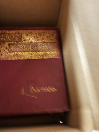 Stamp of Large Lots and Collections All World : 1840-1920, old time collection in three