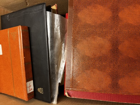 Stamp of Large Lots and Collections All World : 1850-1980, big and heavy box containing