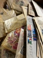 Stamp of Large Lots and Collections All World: 1900-1990, What an accumulation! Tens of