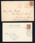 Stamp of Ireland » 1922 (Feb) Thom Overprints (T15-T19) 1 1/2d red-brown and 2d orange, die I, tied by first