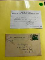 Stamp of Ireland » 1922-49 Dublin Government Printing Works Issues 1944 Michael O'Cleirigh: Specialised collection/accumulation of covers, cancels, mint and used, booklet panes etc., housed in four ring binders, a vast array of covers and cards, registered usages, show a wonderful range