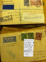 Stamp of Ireland » Airmails 1929-1991 Plate Flaw Collection: Attractive specialised