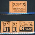 Stamp of Ireland » Booklets 1946-47 2s booklet, Harp and Éire, edition number 30-47,