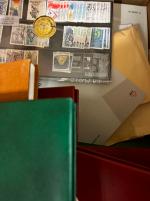 Stamp of Large Lots and Collections All World : 1860-2000, miscellaneous box containing