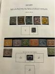 Stamp of Egypt » Collections Collection in album, Egypt 1866-1968, with good range. Also Yemen 1926-1968.
