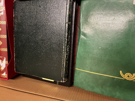 Stamp of Large Lots and Collections All World : 1850-2000, in two large and heavy boxes