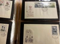 Stamp of Czechoslovakia 1949-1989, extensive FDCs collection, thousands of