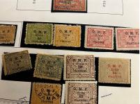 Stamp of Colonies françaises » Colonies Francaise Collections et Lots 1858-1984, bel ensemble type vrac composé de plusieurs