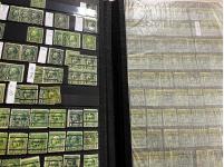 Stamp of United States » Collections 1851-1960, in two large stockbooks used collection/accumulation