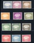 Stamp of Aden 1937 "Dhow" complete mint nh set of twelve, the 5a