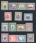Stamp of North Borneo 1939 Pictorials 1c to $5 complete lh mint set of fifteen,