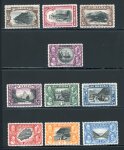 Stamp of St. Helena 1934 Centenary 1/2d to 10s complete lh mint set of