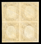 Stamp of Italian States » Naples Neapolitan Provinces 1861 Unissued set in blocks of four.