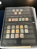 Stamp of Luxembourg 1852-1987, neat collection in an album beginning with first issue and various Armoirie values