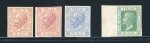 Stamp of Italy » Regno d'Italia Proofs 1864 15c change of colour imperf proofs