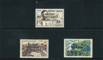 Stamp of Colonies françaises » Algérie 1958, trois timbres Français YT n° 1126, n° 1179 et