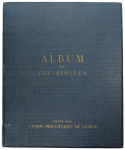 Stamp of Literature 1928 ALBUM DE FAC-SIMILÉS, issued by the UNION PHILATÉLIQUE DE GENÈVE, with nearly all forgeries of Fournier on 157 pages