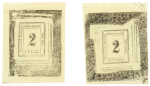 Stamp of United States » U.S. Possessions » Hawaii Hawaii 1859-62 Inter-Island 2c SPERATI forgery group of 24 items