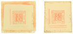 Stamp of German States » Saxony Saxony 3pf SPEARTI forgery lot