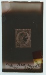 Stamp of France » Type Cérès de 1849-1850 1849, Ensemble de 6 clichés SPERATI sur verre au type