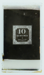 Stamp of France » Timbres-Taxe TIMBRES TAXE, Lot de 6 clichés SPERATI sur verre, comprenant
