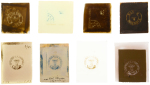 Stamp of Romania » 1858 Moldavian Bull's (21 July) Handstruck at Jassy on wove paper (81pa.) or laid paper (other values). Romania 1858 Bull's Head 108pa SPERATI forgeries group