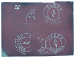 Stamp of Romania » 1858 Moldavian Bull's (21 July) Handstruck at Jassy on wove paper (81pa.) or laid paper (other values). Romania 1858 Bull's Head 108pa SPERATI forgeries group