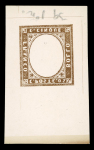 Stamp of Italian States » Sardinia Sardinia 1851-63 lot of 11 SPERATI forgery proofs from the Sperati archive