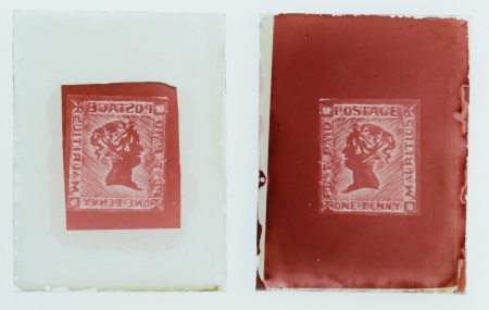 Stamp of Mauritius » 1848-59 Post Paid Issue Mauritius Sperati Forgeries: 1848 “Post Paid” 1d, a spectacular assembly of twelve items