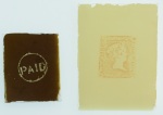 Stamp of Mauritius » 1848-59 Post Paid Issue Mauritius Sperati Forgeries: 1848 “Post Paid” 1d, an attractive group of four items