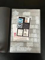 Stamp of France » Collections 1854-1860, dans un classeur accumulation de + de 700