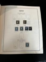 Stamp of France » Collections 1849-1976, dans une reliure Thiaude collection neufs/oblitérés