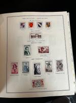 Stamp of France » Collections 1849-1976, dans une reliure Thiaude collection neufs/oblitérés