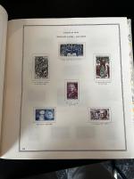 Stamp of France » Collections 1849-1976, dans une reliure Thiaude collection neufs/oblitérés