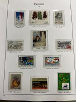 Stamp of France » Collections 1995-2007, dans trois belles reliures collection à