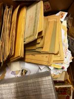 Stamp of Large Lots and Collections 1850-1980, in a big box, very large item comprising