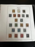 Stamp of France » Collections 1849-1944, dans une reliure Yvert collection neufs