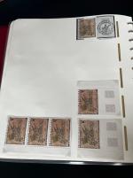 Stamp of Colonies françaises » Andorre (Poste française) 1931-2006, dans deux gros albums, ensemble de plusieurs