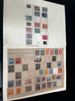 Stamp of Costa Rica » Collections, Lots etc. 1863-1960, in a stockbook nice mint and used collection/stock