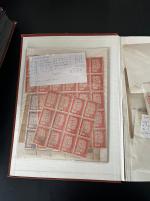 Stamp of Venezuela » Collections, Lots etc. 1859-1950, in a stockbook and some envelopes, very