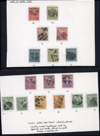 Stamp of South Africa » Cape of Good Hope Cape of Good Hope – later issues accumulation to study