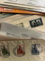 Stamp of Germany » Plebiscite Areas » Saar 1920-55 SAARGEBIET+SAARLAND, group of used and MNH