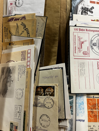 Stamp of Large Lots and Collections Thematics - Ships: 1917-2010, ships (civil and navy),