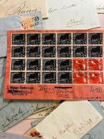 Stamp of Large Lots and Collections 1850-1960ca. Europe and Overseas accumulation of more than 1400 covers, postcards and postal stationery
