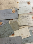 Stamp of Large Lots and Collections 1850-1960ca. Europe and Overseas accumulation of more than 1400 covers, postcards and postal stationery